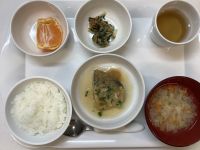《常食》さばのみぞれ煮です。